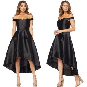 🖤 Special Occasion Off-Shoulder A-Line Dress